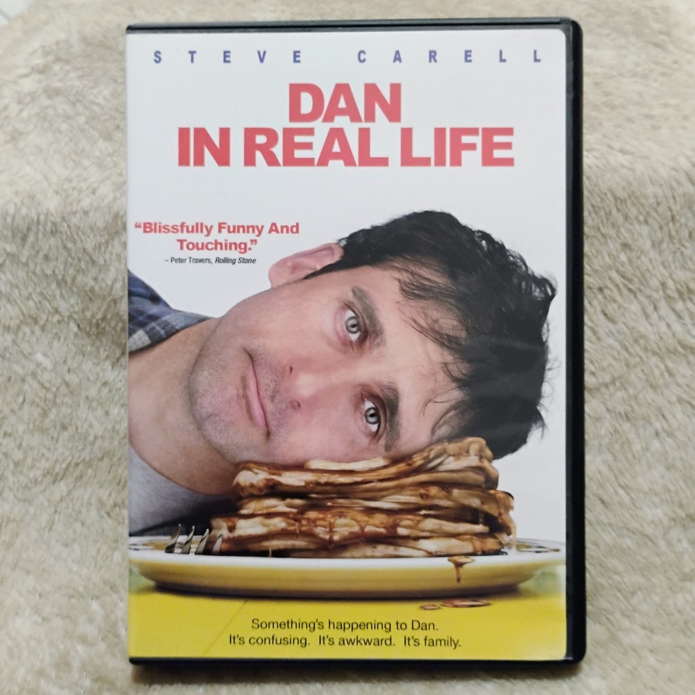 Dan In Real Life DVD Steve Carell RomCom Movie 2007 Comedy Drama Indie Sleaze